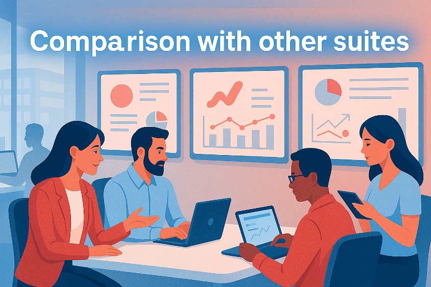 Comparison with other suites