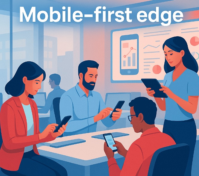 Mobile‑first edge
